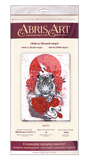 White Tiger Abris Art. Bead embroidery kit