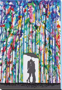 Rain for lovers Abris Art. Bead embroidery kit