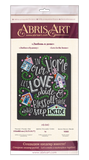 "Love in the hous" Abris Art. Bead embroidery kit