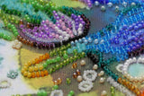 "Rainbow Heart" Abris Art. Bead embroidery kit