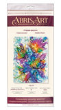 "Rainbow Heart" Abris Art. Bead embroidery kit