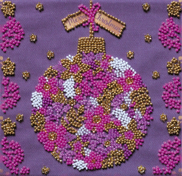 Flower ball Abris Art. Bead embroidery kit