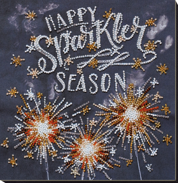 Sparklers Abris Art. Bead embroidery kit