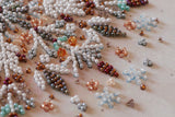 It's snowing" Abris Art. Bead embroidery kit