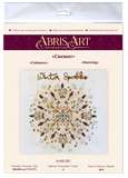 It's snowing" Abris Art. Bead embroidery kit