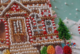 "Gingerbread" Abris Art. Bead embroidery kit