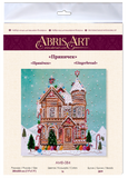 "Gingerbread" Abris Art. Bead embroidery kit