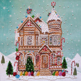 "Gingerbread" Abris Art. Bead embroidery kit