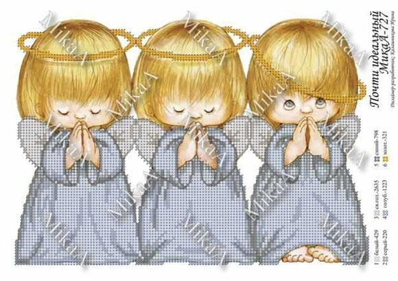 Bead Embroidery Kit DIY almost perfect angels