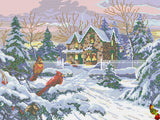 Bead EMBROIDERY kit Winter memories