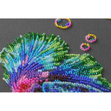 Rainbow dance. Abris Art. Bead embroidery kit. DIY BEAD KIT