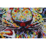 Colored tigers. Abris Art. Bead embroidery kit