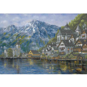 Bead Embroidery Kit AUSTRIA. FABULOUS TOWN OF GALSTAT - Marlena.shop