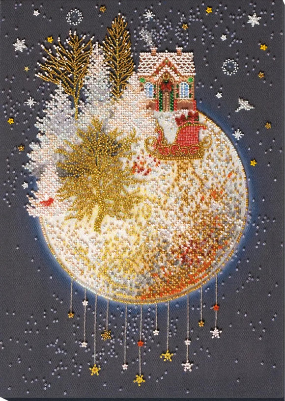 A Christmas tale Abris Art. Bead embroidery kit
