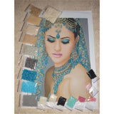 Bead Embroidery Kit  india woman, east - Marlena.shop