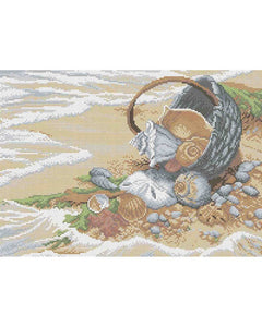 Bead Embroidery Kit DIY SEAFOOD - Marlena.shop