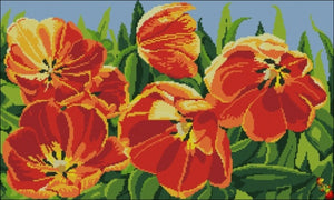 DIY Bead Embroidery kit Sunny tulipі