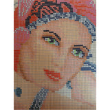 Bead Embroidery Kit Needlepoint lady dance - Marlena.shop