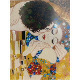 BIG picture DIY Bead Embroidery Kit Gustav Klimt "KISS" - Marlena.shop