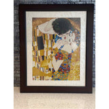 BIG picture DIY Bead Embroidery Kit Gustav Klimt "KISS" - Marlena.shop