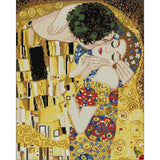 BIG picture DIY Bead Embroidery Kit Gustav Klimt "KISS" - Marlena.shop