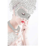 Bead Embroidery Kit beading ballerina mask - Marlena.shop