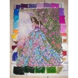 bead picture DIY Bead Embroidery Woman Spring - Marlena.shop