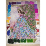 bead picture DIY Bead Embroidery Woman Spring - Marlena.shop