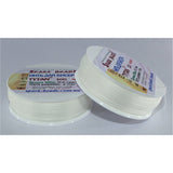 Beading Thread Tytan 100 white colors 70 bobbins embroidery threads - Marlena.shop