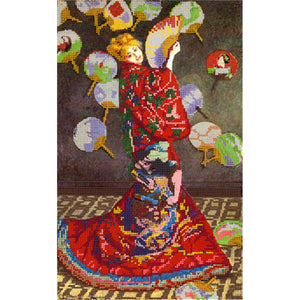 Bead Embroidery Kit Claude Monet "Japanese" - Marlena.shop