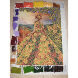 Bead Embroidery Kit Needlepoint Woman autumn - Marlena.shop