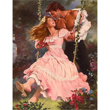 DIY Bead Embroidery Kit love pair woman men - Marlena.shop