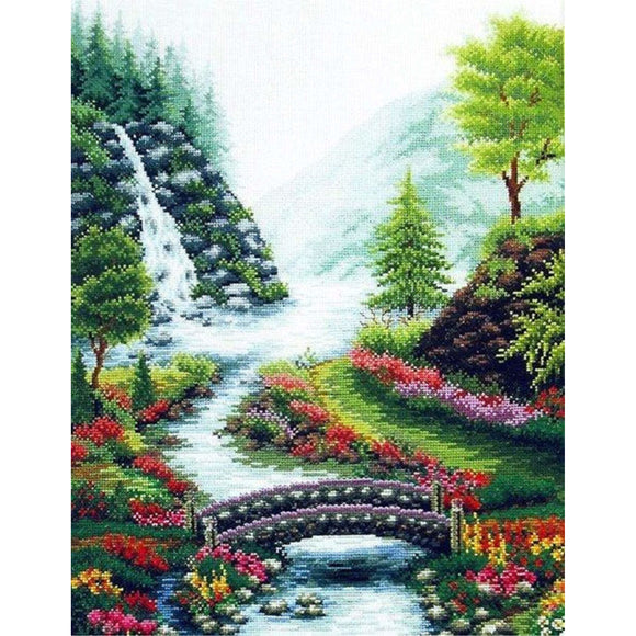 Bead Embroidery Kit Summer Nature beadwork - Marlena.shop