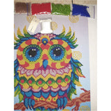 DIY Bead Embroidery Kit owl beadwork - Marlena.shop