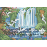 DIY Bead Embroidery Kit Needlepoint cranes - Marlena.shop