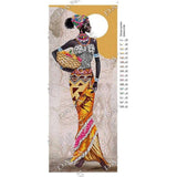 Bead Embroidery Kit Africa woman picture - Marlena.shop