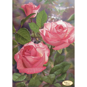 bead Embroidery Kit Rose beads flowers beadwork - Marlena.shop