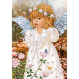 Bead Embroidery Kit Angel Baby DIY Beadwork - Marlena.shop