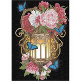 Bead embroidery kits Lamp in pion - Marlena.shop