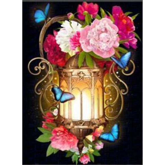 Bead embroidery kits Lamp in pion - Marlena.shop