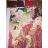 DIY Bead Embroidery Kit Beading Asian geisha - Marlena.shop