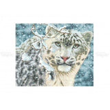 Bead embroidery kit Leopard Animal printed pattern - Marlena.shop