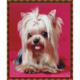 Bead Embroidery Kit DIY DOG Yorkshire Terrier bead embroidery - Marlena.shop