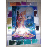 Bead Embroidery Kit Beading Asian east woman geisha - Marlena.shop