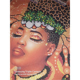 Bead Embroidery Kit, Needlepoint Beading, Africa Woman - Marlena.shop