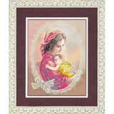 Bead Embroidery kit painting mother and child DIY Needlework - Marlena.shop