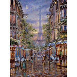 DIY Bead Embroidery kit PARIS STREET