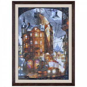 Cross Stitch Kit "Night city" Nova Sloboda