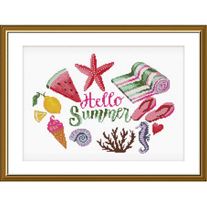 Cross Stitch Kit "Hello, summer!" Nova Sloboda