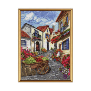 Cross Stitch Kit "Sunny market" Nova Sloboda